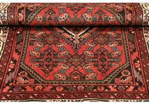 Tappeto Hamadan Stilizzato Rosso Ruggine Nero 100x150 Cm