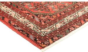 Tappeto Hamadan Stilizzato Rosso Ruggine Nero 100x150 Cm