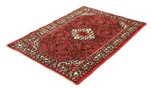 Tappeto Hamadan Stilizzato Rosso Avorio 106x149 Cm