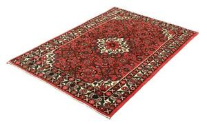 Tappeto Hamadan Stilizzato Rosso Avorio 104x152 Cm