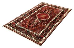 Tappeto Hamadan Stilizzato Rosso Scuro Nero 107x165 Cm