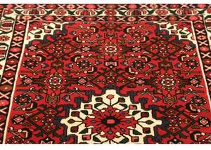 Tappeto Hamadan Stilizzato Rosso Avorio 106x149 Cm