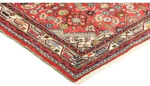 Tappeto Hamadan Stilizzato Rosso Beige 102x150 Cm