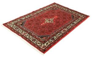 Tappeto Hamadan Stilizzato Rosso Avorio 106x147 Cm