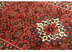 Tappeto Hamadan Stilizzato Rosso Avorio 104x152 Cm