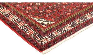 Tappeto Hamadan Stilizzato Rosso Blu Scuro 103x159 Cm