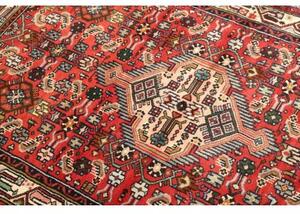 Tappeto Hamadan Stilizzato Rosso Beige 102x150 Cm