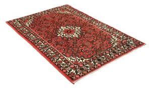 Tappeto Hamadan Stilizzato Rosso Avorio 104x152 Cm