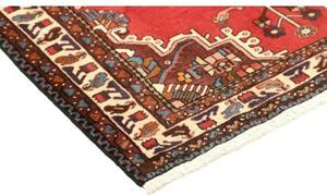 Tappeto Hamadan Stilizzato Rosso Blu Scuro 108x153 Cm
