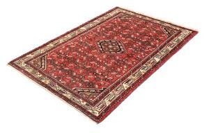 Tappeto Hamadan Stilizzato Rosso Avorio 105x155 Cm