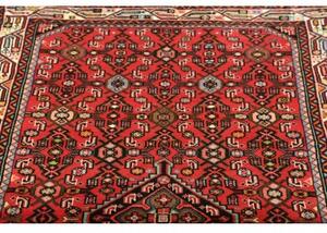 Tappeto Hamadan Stilizzato Rosso Blu 101x160 Cm