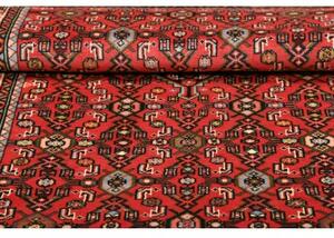 Tappeto Hamadan Stilizzato Rosso Blu 101x160 Cm