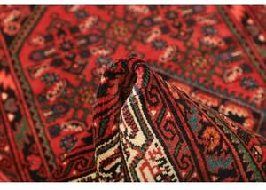 Tappeto Hamadan Stilizzato Rosso Mattone Blu Scuro 103x156 Cm