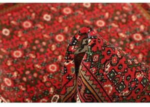 Tappeto Hamadan Stilizzato Rosso Verde Scuro 102x145 Cm