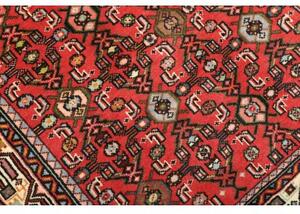 Tappeto Hamadan Stilizzato Rosso Blu 101x160 Cm