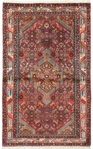 Tappeto Hamadan Stilizzato Rosso Blu 98x160 Cm