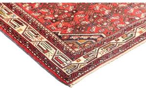 Tappeto Hamadan Stilizzato Rosso Avorio 105x155 Cm