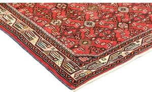 Tappeto Hamadan Stilizzato Rosso Blu 101x160 Cm