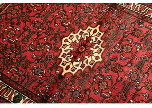 Tappeto Hamadan Stilizzato Rosso Avorio 106x152 Cm