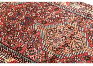 Tappeto Hamadan Stilizzato Rosso Blu 98x160 Cm
