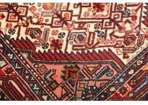 Tappeto Hamadan Stilizzato Rosso Avorio 105x159 Cm