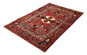 Tappeto Hamadan Stilizzato Rosso Blu Scuro 110x160 Cm