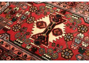Tappeto Hamadan Stilizzato Rosso Blu Scuro 110x160 Cm