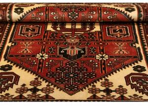 Tappeto Hamadan Stilizzato Rosso Mattone Avorio 104x150 Cm
