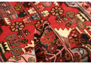 Tappeto Hamadan Stilizzato Rosso Blu Scuro 110x160 Cm