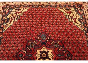 Tappeto Hamadan Stilizzato Rosso Blu 101x162 Cm