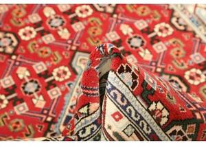 Tappeto Hamadan Stilizzato Rosso Blu 102x154 Cm