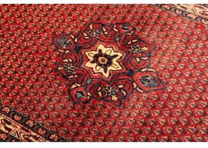 Tappeto Hamadan Stilizzato Rosso Blu 101x162 Cm