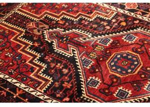 Tappeto Hamadan Stilizzato Rosso Blu Scuro 113x186 Cm