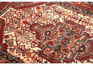 Tappeto Hamadan Stilizzato Rosso Avorio 105x159 Cm