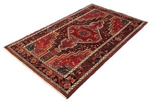 Tappeto Hamadan Stilizzato Rosso Blu Scuro 113x186 Cm