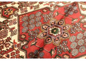 Tappeto Hamadan Stilizzato Rosso Mattone Avorio 110x150 Cm