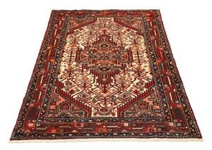 Tappeto Hamadan Stilizzato Rosso Avorio 105x159 Cm