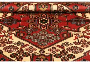 Tappeto Hamadan Stilizzato Rosso Mattone Avorio 110x150 Cm