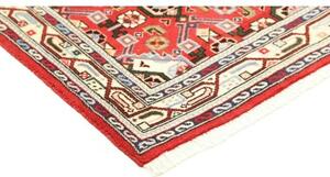 Tappeto Hamadan Stilizzato Rosso Blu 102x154 Cm