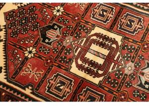 Tappeto Hamadan Stilizzato Rosso Mattone Avorio 104x150 Cm