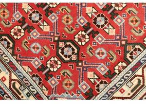 Tappeto Hamadan Stilizzato Rosso Blu 102x154 Cm