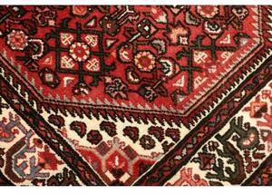 Tappeto Hamadan Stilizzato Rosso Avorio 104x152 Cm