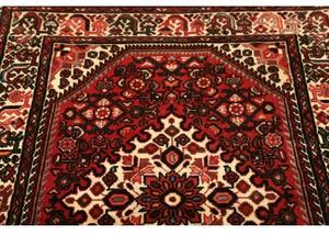Tappeto Hamadan Stilizzato Rosso Avorio 104x152 Cm