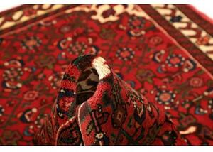 Tappeto Hamadan Stilizzato Rosso Avorio 104x148 Cm