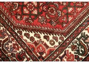 Tappeto Hamadan Stilizzato Rosso Mattone Avorio 106x154 Cm