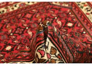Tappeto Hamadan Stilizzato Rosso Verde Scuro 100x142 Cm