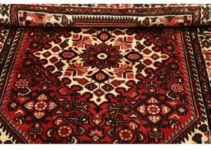 Tappeto Hamadan Stilizzato Rosso Avorio 104x152 Cm