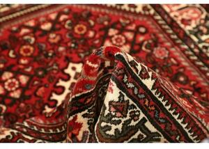 Tappeto Hamadan Stilizzato Rosso Avorio 104x152 Cm