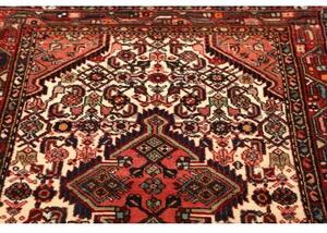 Tappeto Hamadan Stilizzato Rosso Mattone Avorio 103x160 Cm