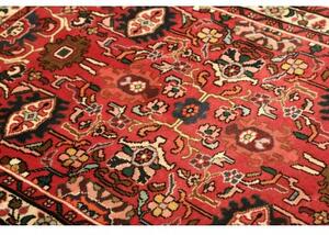 Tappeto Hamadan Stilizzato Rosso Blu Scuro 100x140 Cm